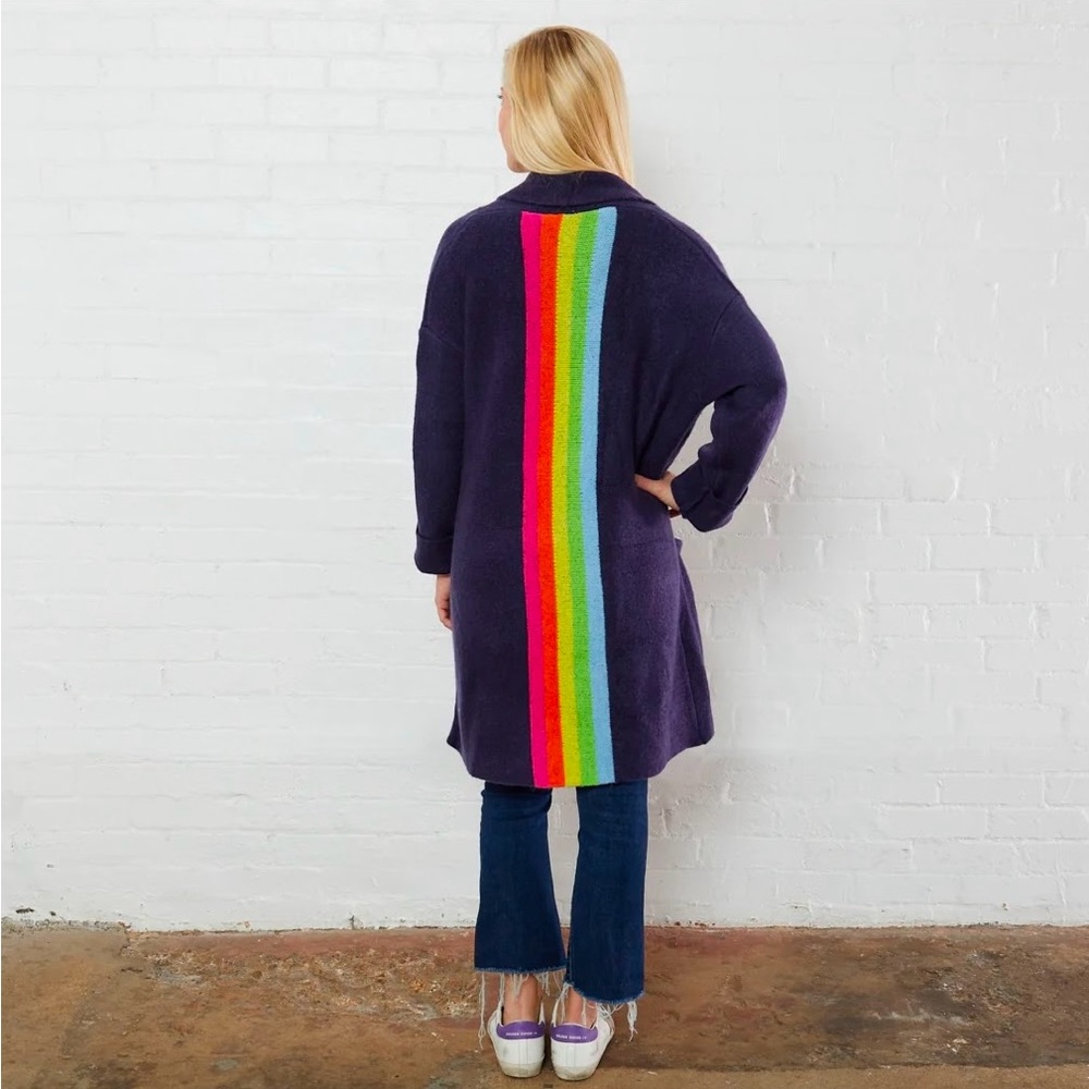 🌈 CARYN LAWN Everyday Sweater Coat OSFM (0-12), Like New